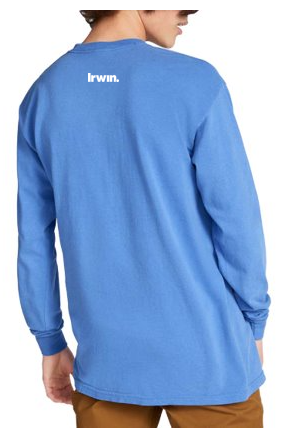 Irwin Blue Pocket Long Sleeve