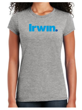 Irwin Grey Ladies T-Shirt